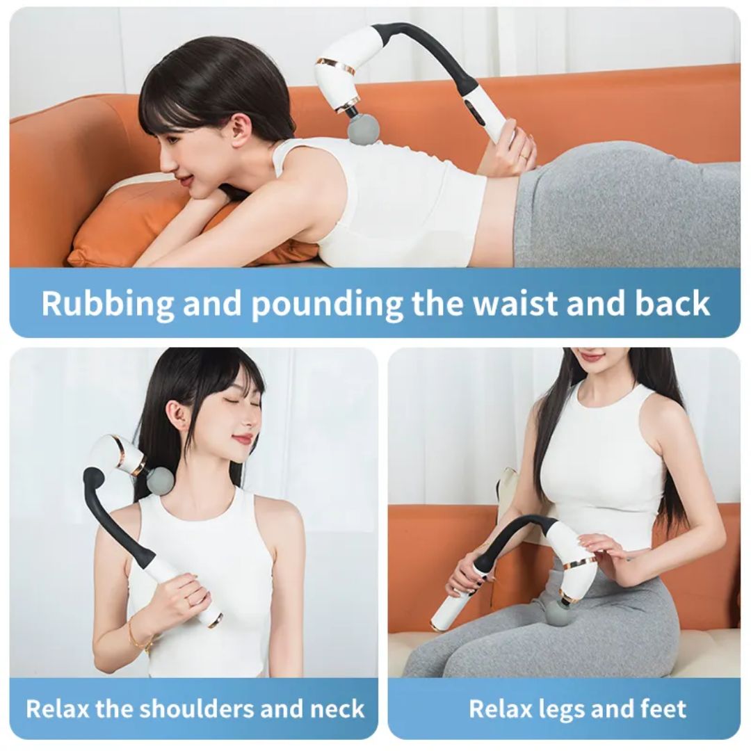 Massage Gun with Extension Handle