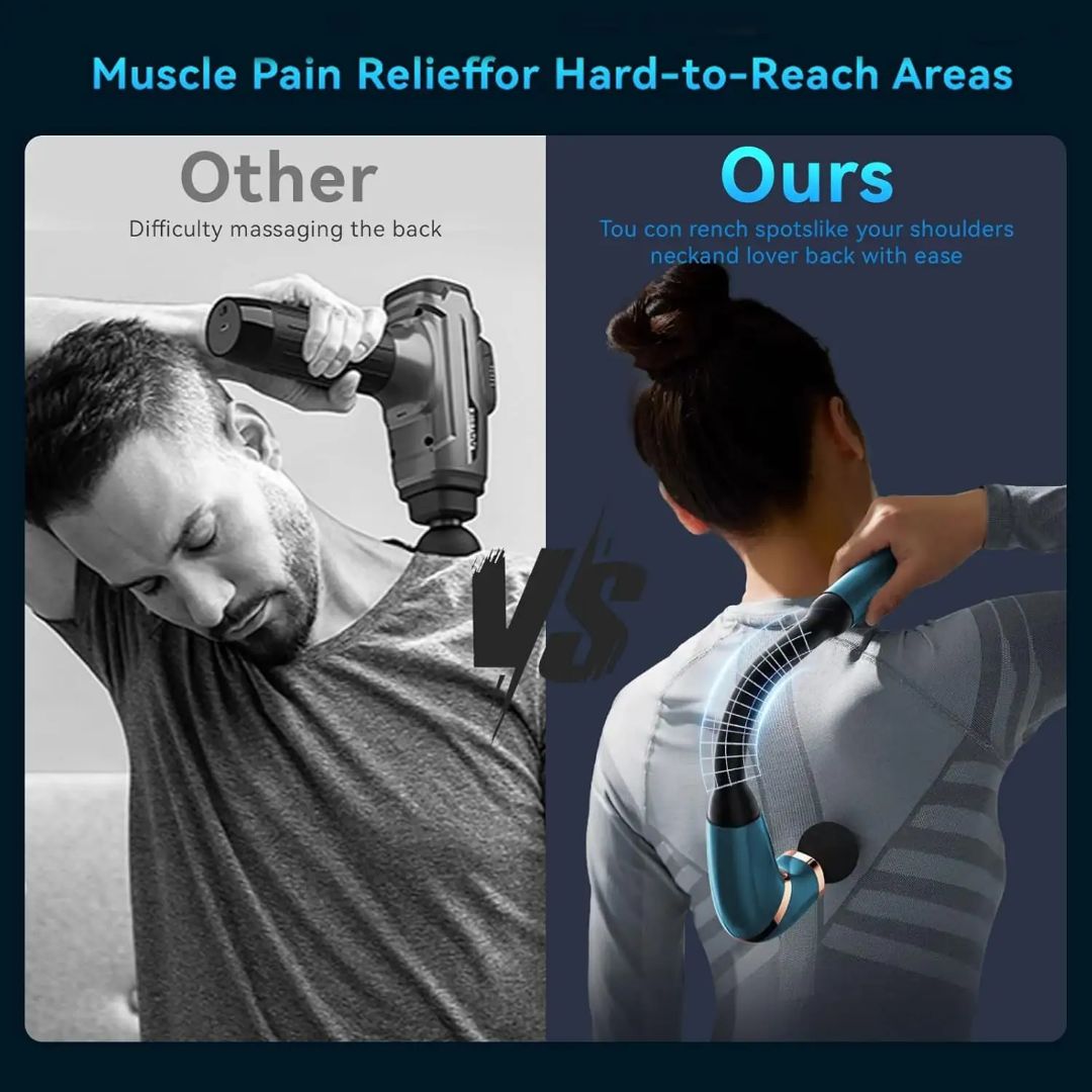 Massage Gun with Extension Handle