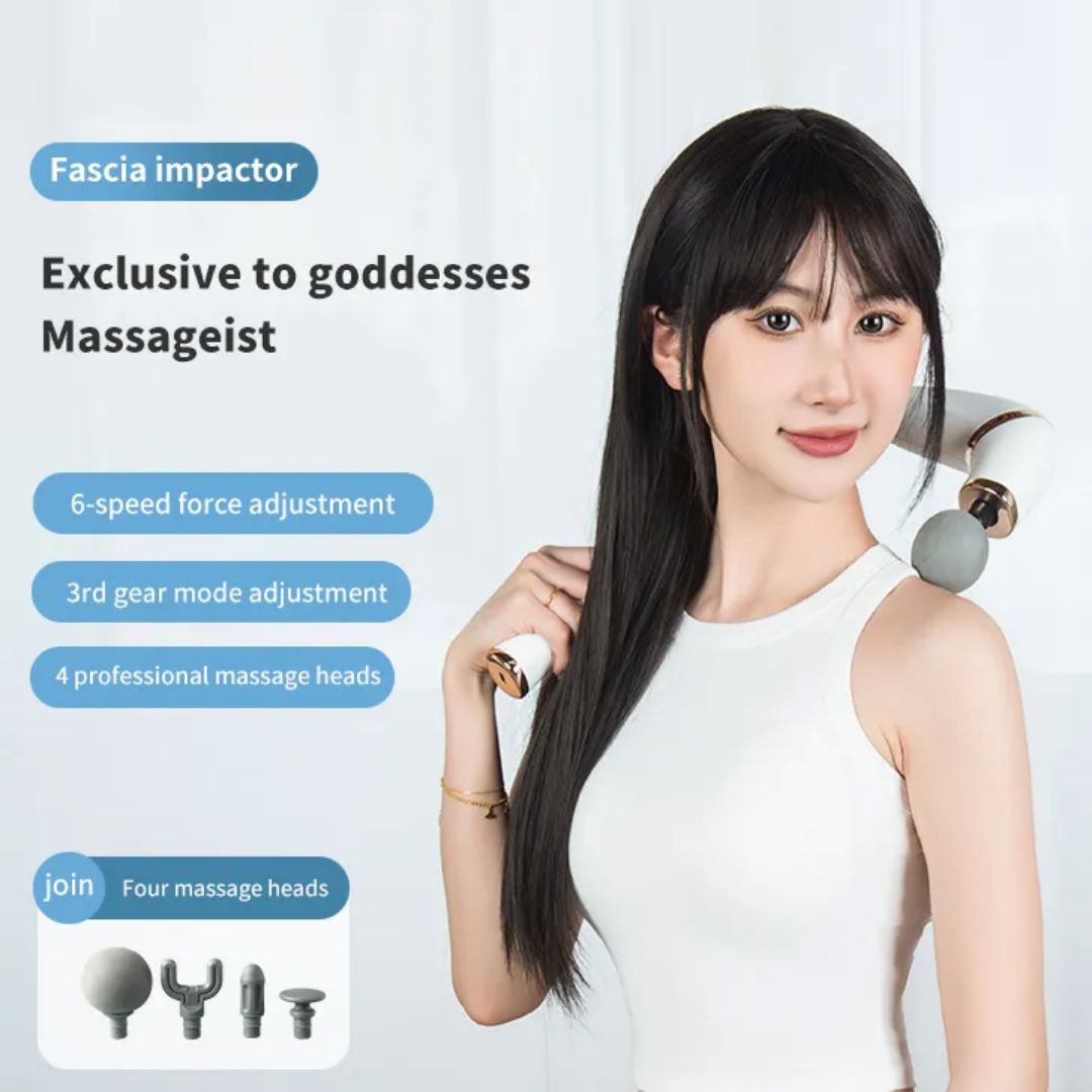 Massage Gun with Extension Handle