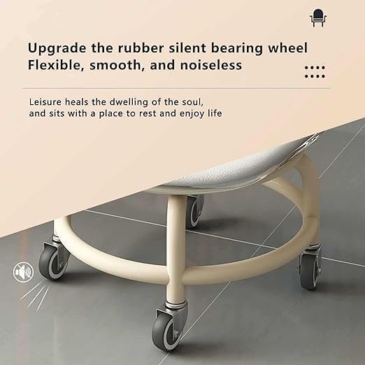 Acrylic 360° Rotatable Chair | Mini Swivel Chair