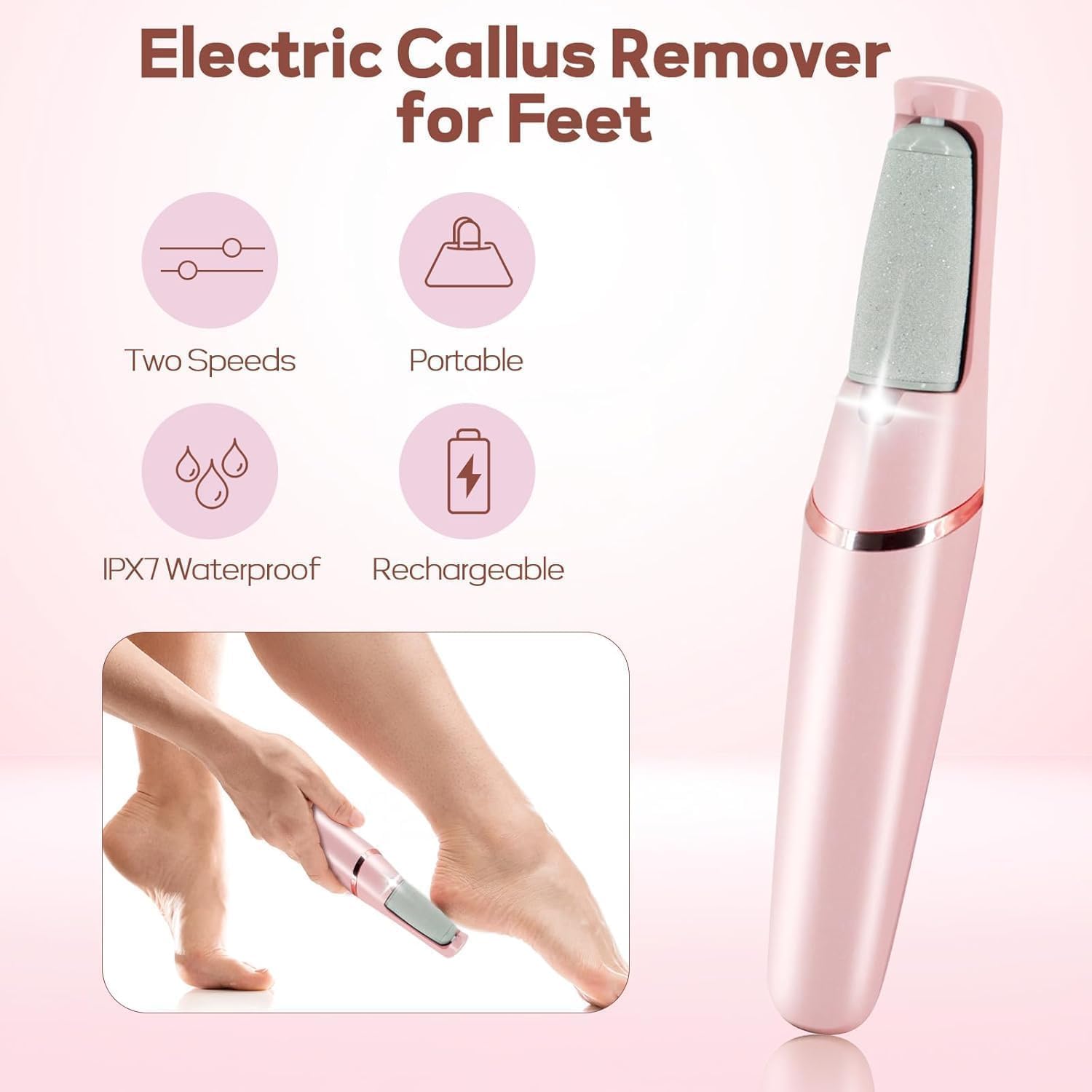 Electric Foot Callus Remover (Feet Dead Skin Remover)