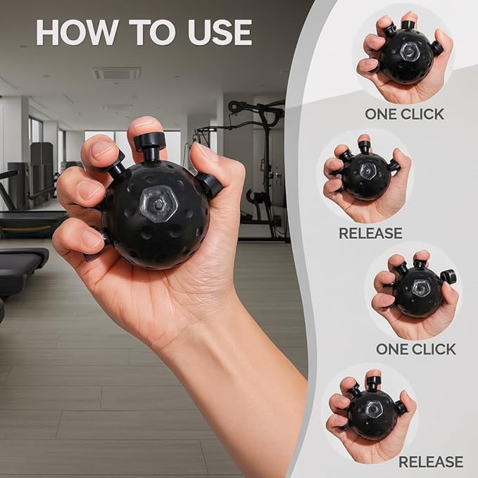 Claw Hand Grip Strengthener Ball