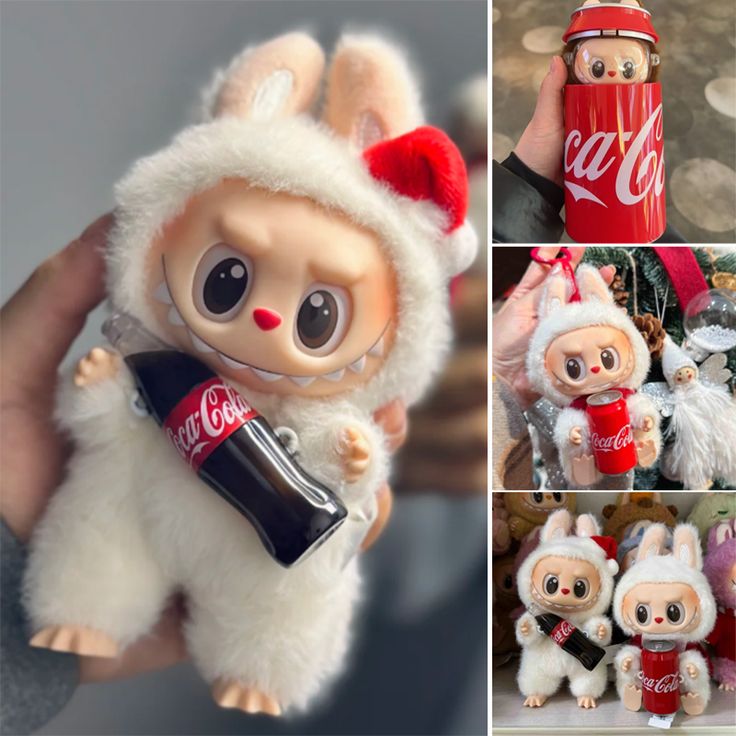 Pop Mart Labubu The Monsters Coca Cola Series Vinyl Face Single Blind Box