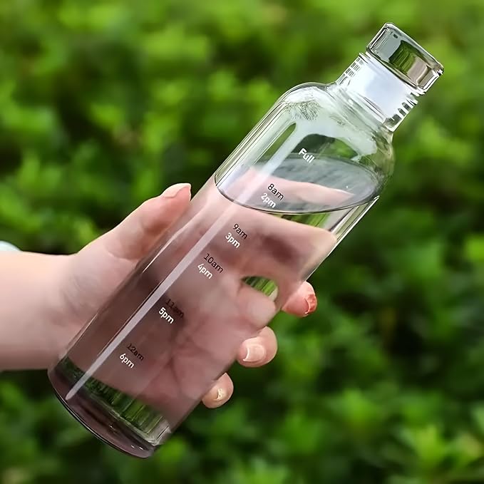 Glass Borosilicate Water Bottle 500ML