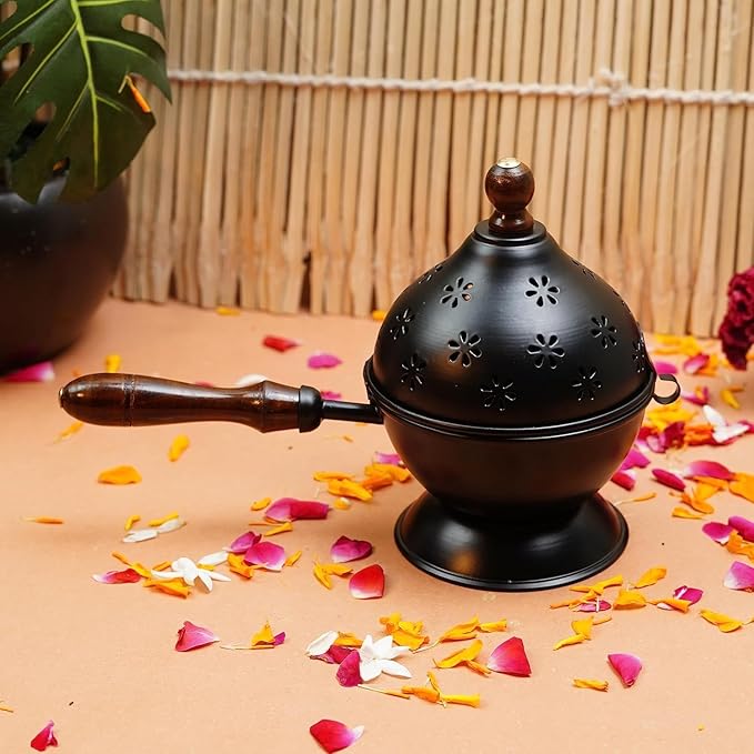 Metal Dhoop Holder (Metal Incense Burner)