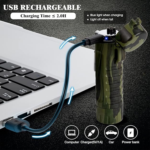 Military ARC Lighter with LED