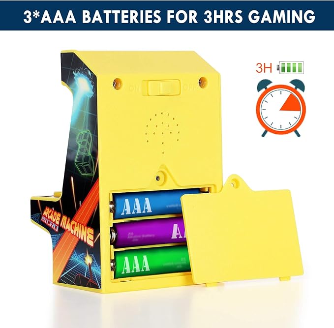 Super Mini (2.3×3.7×2.2in) Retro Arcade Game Arcade Game Machine