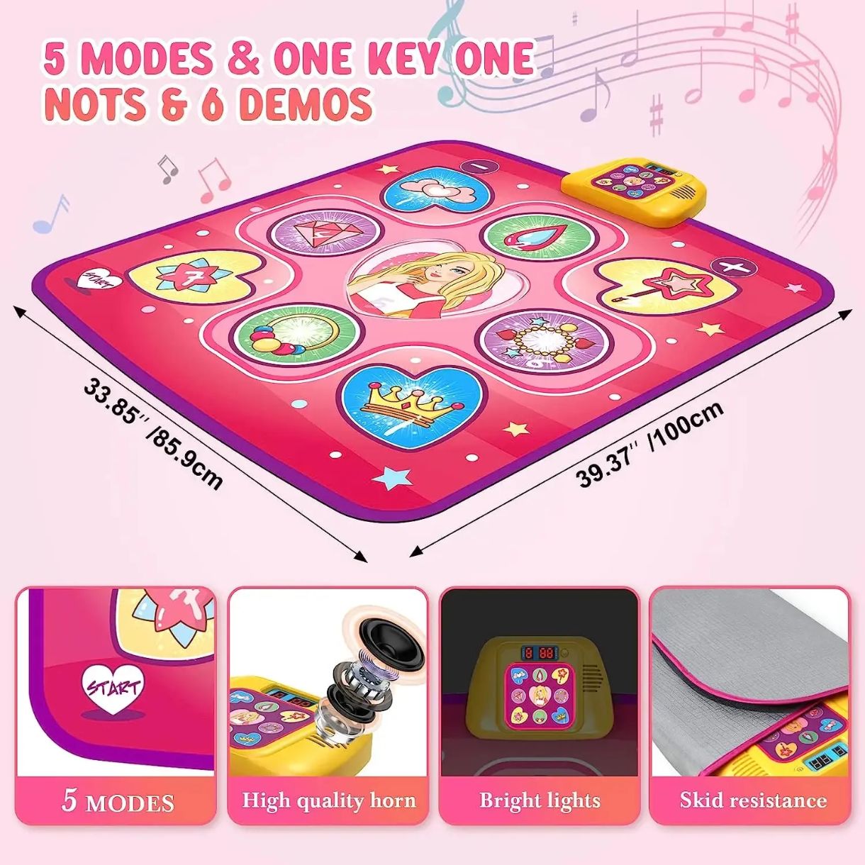 Kids Dance Mat | 3 Challenge Levels