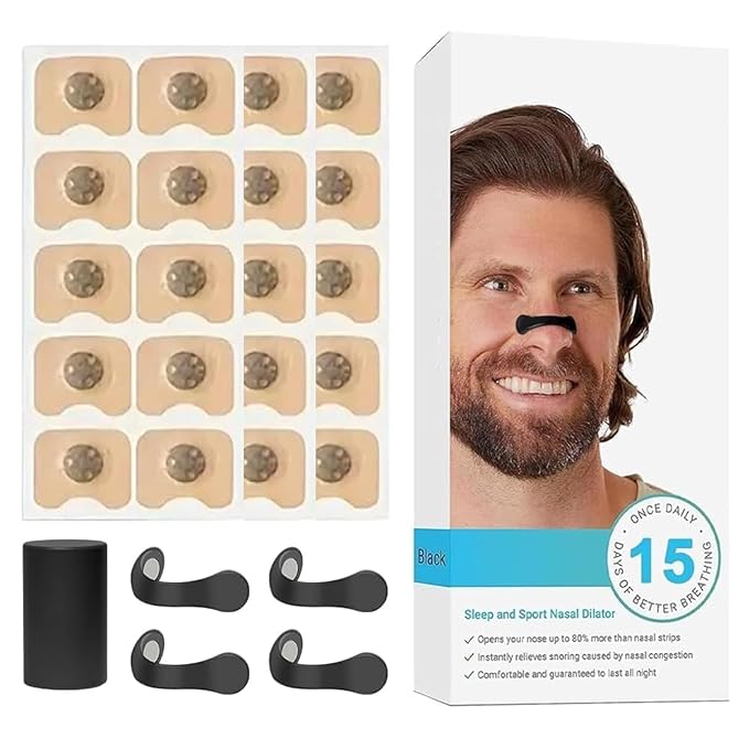 Magnetic Nasal Strips for Breathing
