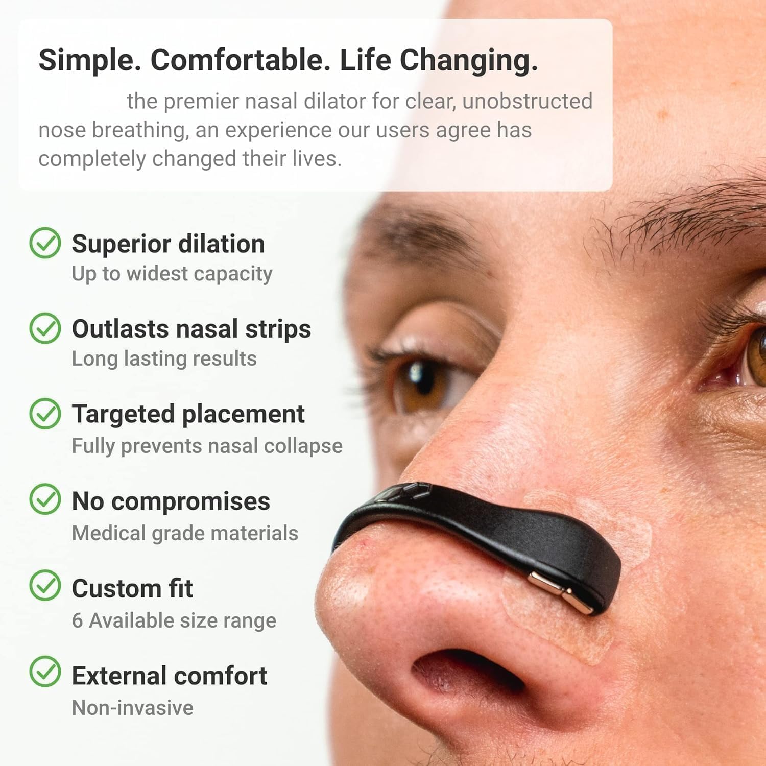Magnetic Nasal Strips for Breathing