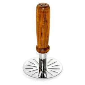 Vegetable – Potato – Pav Bhaji Masher with Wooden Handle