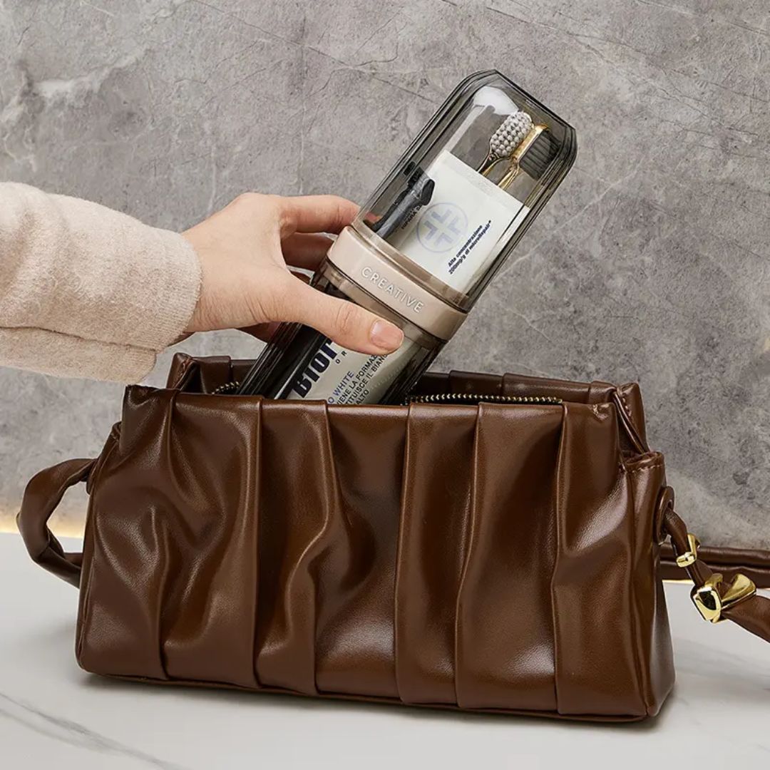 Portable Transparent Toothbrush Case