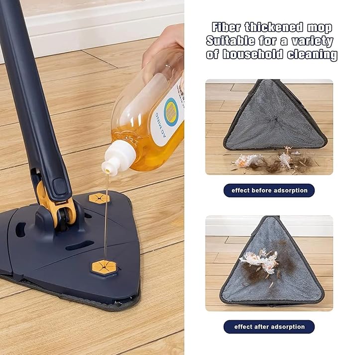 Triangle Mop with 360° Rotating Head
