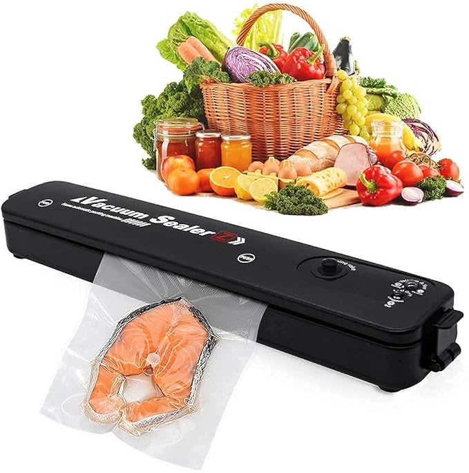 Vacuum Packing Machine For Fruits, Meat Preservation With Dry & Moist Sealing Modes With LED