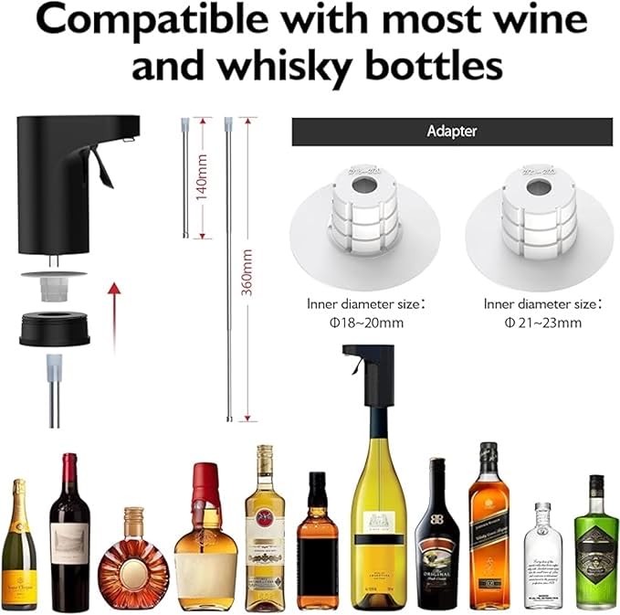 Smart Whiskey & Wine Aerator & Dispenser