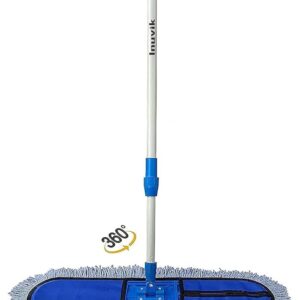 Microfiber Wet & Dry Cotton Pad Floor Mop with 4 Feet Telescopic handle