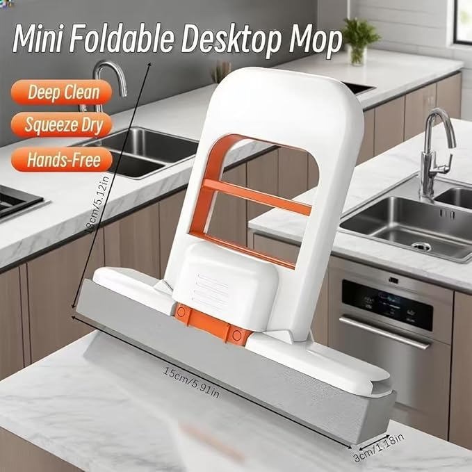 Mini Foldable Desktop Mop