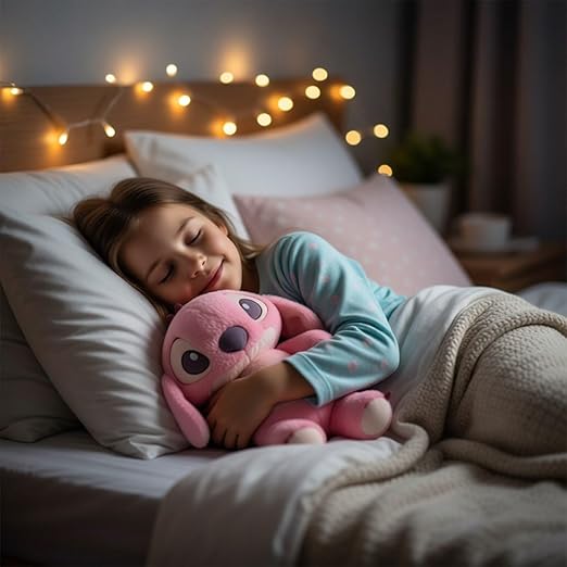 Breathing Teddy Bear, Extra Soft Toy Plush with Music, Lights & Breathing Motion