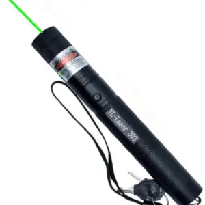 Metal High-Power Green Laser Pointer with Star Cap