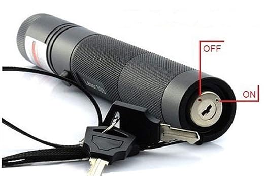Metal High-Power Green Laser Pointer with Star Cap