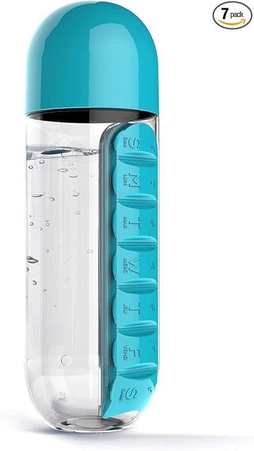 Water Bottle With Tablet Holder