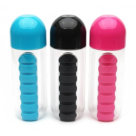 Water Bottle With Tablet Holder