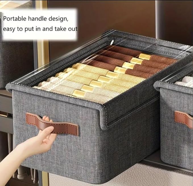 26L Capacity Rectangular Wardrobe Foldable Organizer