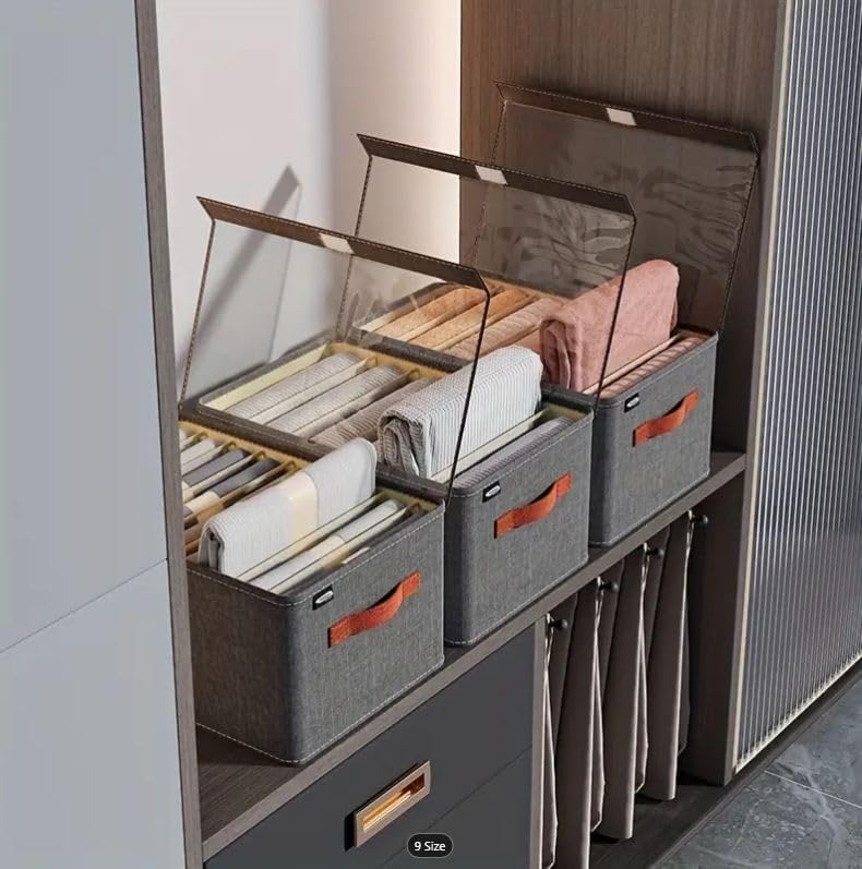 26L Capacity Rectangular Wardrobe Foldable Organizer