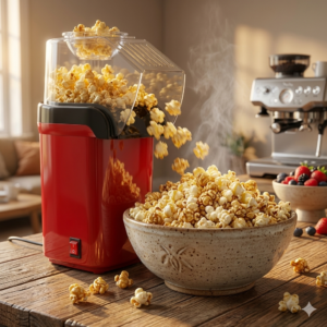 Electric Oil-Free Popcorn Maker