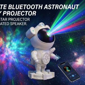 Astronaut Galaxy Star Projector with Bluetooth Speaker