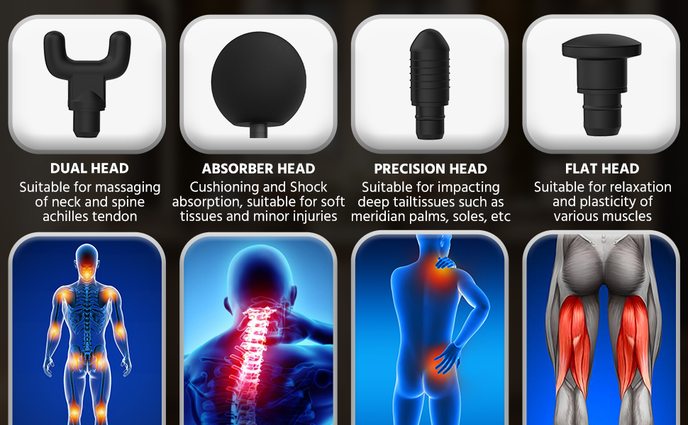 Professional Mini Massager Gun – Portable Deep Tissue Muscle Massager for Athletes & Recovery – Ultra-Quiet & Lightweight Handheld Fascia Gun