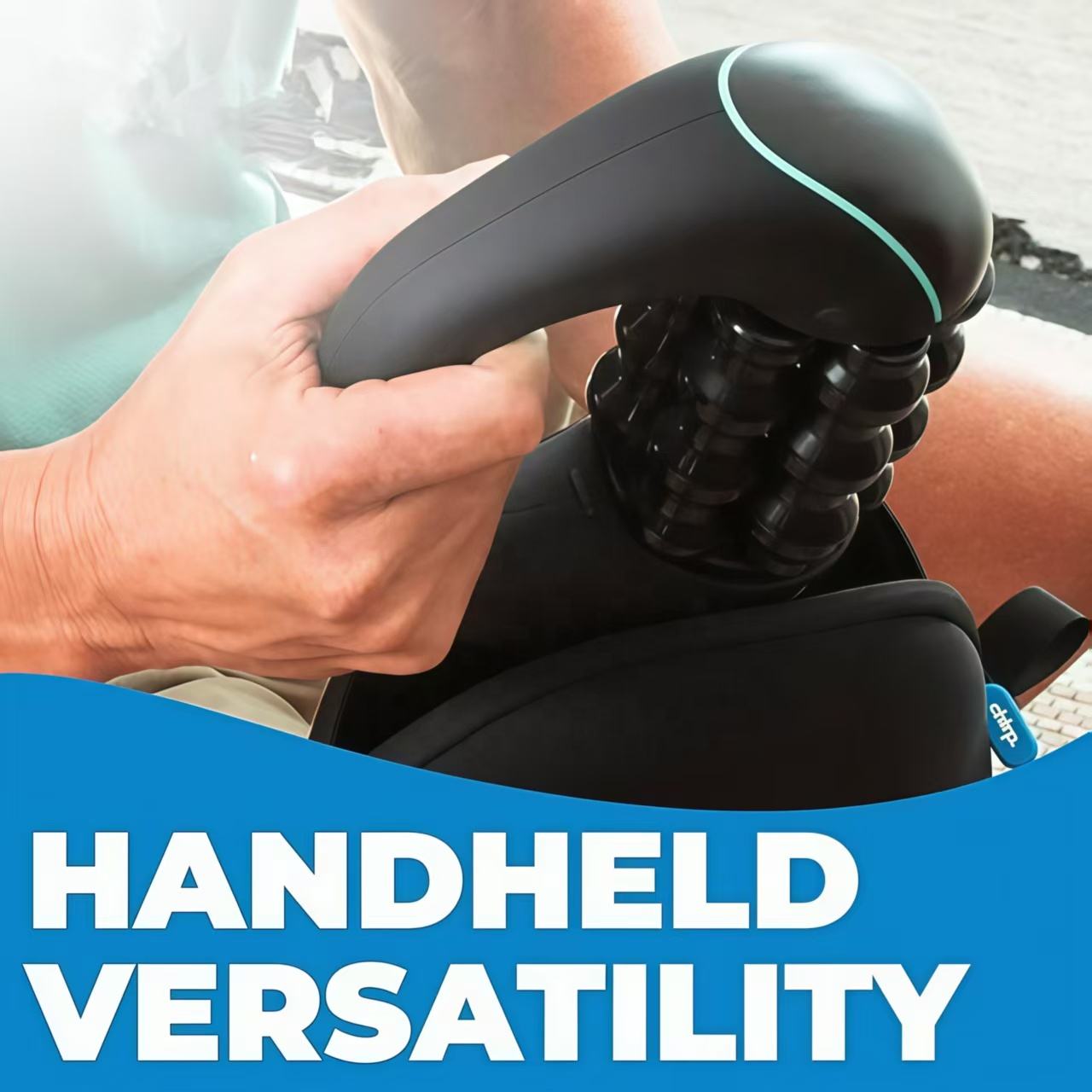 Deep Tissue Multi-Wheel Roller Massager – Ergonomic Handheld Design for Neck, Arm, and Leg Relief