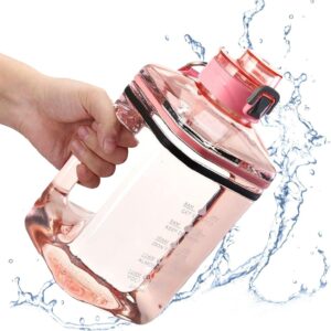 2.2 Litres Large Water Bottle, Leak Proof, BPA Free, Plastic with Carry Loop,