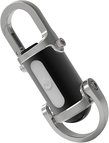 Mini Keychain LED Light – 1200 Lumens USB Rechargeable Torch