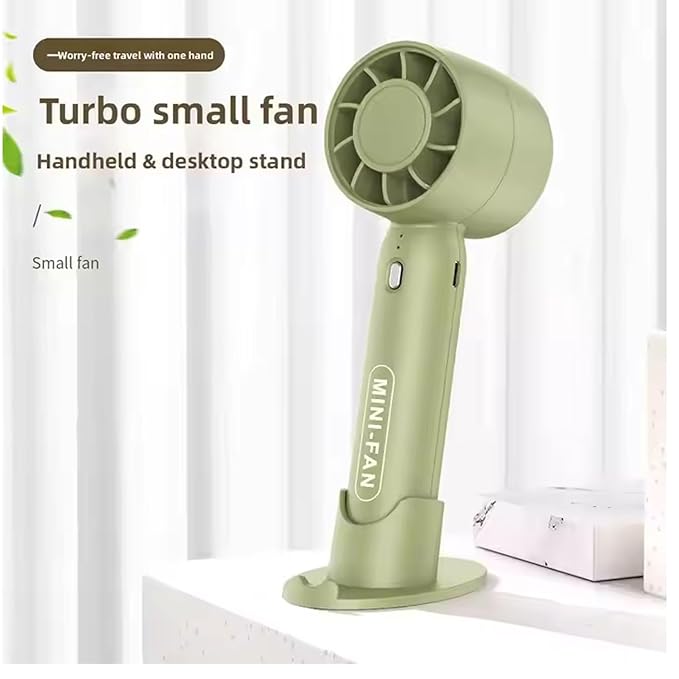 Portable Handheld Mini Fan with Phone Stand